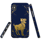 For iPhone XS Max Case, Tough Protective Back Cover, Aries Drawing | Protective Cases | iCoverLover.com.au