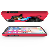 For iPhone 14 Pro Max/14 Pro/14 and older Case, Protective Back Cover, Cassowary Portrait | Shockproof Cases | iCoverLover.com.au