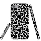 For iPhone SE 5G (2022), SE (2020) / 8 / 7 Case, Tough Protective Back Cover, Cow Pattern | Protective Cases | iCoverLover.com.au