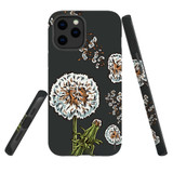 For iPhone 12 / 12 Pro Case, Tough Protective Back Cover, Dandelion Flowers | Protective Cases | iCoverLover.com.au