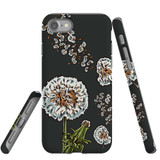 For iPhone SE 5G (2022), SE (2020) / 8 / 7 Case, Tough Protective Back Cover, Dandelion Flowers | Protective Cases | iCoverLover.com.au