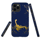 For iPhone 12 Pro Max Case, Tough Protective Back Cover, Scorpio Drawing | Protective Cases | iCoverLover.com.au