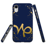 For iPhone XR Case, Tough Protective Back Cover, Capricorn Sign | Protective Cases | iCoverLover.com.au