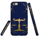 For iPhone 6 & 6S Case, Tough Protective Back Cover, Libra Drawing | Protective Cases | iCoverLover.com.au