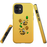 For iPhone 12 mini Case, Tough Protective Back Cover, Honey Bees | Protective Cases | iCoverLover.com.au