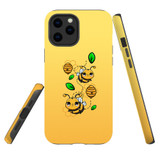 For iPhone 12 Pro Max Case, Tough Protective Back Cover, Honey Bees | Protective Cases | iCoverLover.com.au