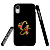 For iPhone 12 mini Case, Tough Protective Back Cover, Embellished Letter G | Protective Cases | iCoverLover.com.au