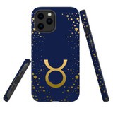 For iPhone 12 Pro Max Case, Tough Protective Back Cover, Taurus Sign | Protective Cases | iCoverLover.com.au