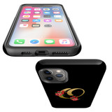 For iPhone 14 Pro Max/14 Pro/14 and older Case, Protective Back Cover, Embellished Letter O | Shockproof Cases | iCoverLover.com.au