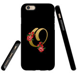 For iPhone 6 & 6S Case, Tough Protective Back Cover, Embellished Letter O | Protective Cases | iCoverLover.com.au