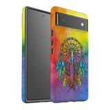 For Google Pixel 6 Case, Protective Back Cover,Colourful Dreamcatcher | Shielding Cases | iCoverLover.com.au