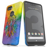 For Google Pixel 3 XL Case, Tough Protective Back Cover, Colourful Dreamcatcher | Protective Cases | iCoverLover.com.au