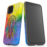 For Google Pixel 4 Case, Tough Protective Back Cover, Colourful Dreamcatcher | Protective Cases | iCoverLover.com.au