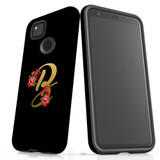 For Google Pixel 4a Case, Tough Protective Back Cover, Embellished Letter B | Protective Cases | iCoverLover.com.au