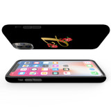 For iPhone 14 Pro Max/14 Pro/14 and older Case, Protective Back Cover, Embellished Letter J | Shockproof Cases | iCoverLover.com.au