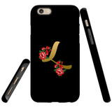 For iPhone 6 & 6S Case, Tough Protective Back Cover, Embellished Letter L | Protective Cases | iCoverLover.com.au