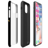 For iPhone 14 Pro Max/14 Pro/14 and older Case, Protective Back Cover, Embellished Letter V | Shockproof Cases | iCoverLover.com.au