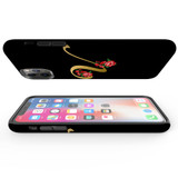 For iPhone 14 Pro Max/14 Pro/14 and older Case, Protective Back Cover, Embellished Letter V | Shockproof Cases | iCoverLover.com.au