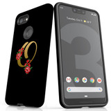 For Google Pixel 3 XL Case, Tough Protective Back Cover, Embellished Letter O | Protective Cases | iCoverLover.com.au