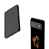 For Google Pixel 6 Case, Protective Back Cover,Embellished Letter C | Shielding Cases | iCoverLover.com.au