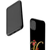 For Google Pixel 7, 6 Pro, 5, 4A 5G, 4A, 4 XL, 4 Case, Tough Protective Back Cover, Embellished Letter H | Protective Cases | iCoverLover.com.au