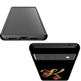 For Google Pixel 6 Case, Protective Back Cover,Embellished Letter K | Shielding Cases | iCoverLover.com.au