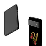 For Google Pixel 6 Case, Protective Back Cover,Embellished Letter Y | Shielding Cases | iCoverLover.com.au