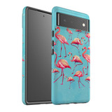 For Google Pixel 6 Case, Protective Back Cover,Flamingoes | Shielding Cases | iCoverLover.com.au