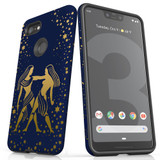 For Google Pixel 3 XL Case, Tough Protective Back Cover, Gemini Drawing | Protective Cases | iCoverLover.com.au