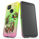 For Google Pixel 4a Case, Tough Protective Back Cover, Kookaburras | Protective Cases | iCoverLover.com.au