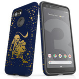 For Google Pixel 3 Case, Tough Protective Back Cover, Leo Drawing | Protective Cases | iCoverLover.com.au