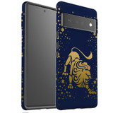 For Google Pixel 6 Pro Case Tough Protective Cover Leo Drawing