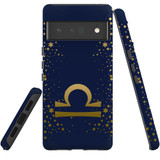 For Google Pixel 6 Pro Case Tough Protective Cover Libra Sign