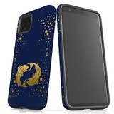 For Google Pixel 5/4a 5G,4a,4 XL,4/3XL,3 Case, Tough Protective Back Cover, Pisces Drawing | Protective Cases | iCoverLover.com.au