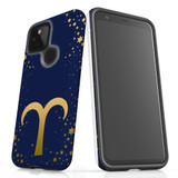 For Google Pixel 4a 5G Case, Tough Protective Back Cover, Aries Sign | Protective Cases | iCoverLover.com.au