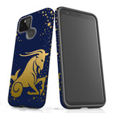 For Google Pixel 5 Case, Tough Protective Back Cover, Capricorn Drawing | Protective Cases | iCoverLover.com.au