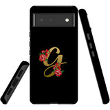 For Google Pixel 6 Case, Protective Back Cover,Embellished Letter G | Shielding Cases | iCoverLover.com.au