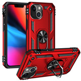 For iPhone 13 Case Protective TPU + PC Protective Cover with 360 Degree Rotating Holder, Red | Plastic Cases | iCoverLover.com.au