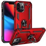 For iPhone 13 Pro Max Case Protective TPU + PC Protective Cover with 360 Degree Rotating Holder, Red | Plastic Cases | iCoverLover.com.au