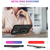 For iPhone 13 Pro Max, 13, 13 Pro, 13 mini Case, Protective Shockproof TPU/PC Cover, Ring Holder, Black | Armour Cases | iCoverLover.com.au