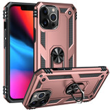 For iPhone 13 Pro Case Protective TPU + PC Protective Cover with 360 Degree Rotating Holder, Rose Gold | Plastic Cases | iCoverLover.com.au