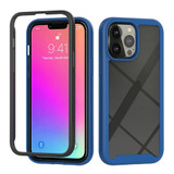 For iPhone 13 Pro Max Case Starry Sky Solid Color Series Protective Armour Cover, Dark Blue | Plastic Cases | iCoverLover.com.au