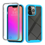For iPhone 13 Pro Max Case Starry Sky Solid Color Series Protective Armour Cover, Light Blue | Plastic Cases | iCoverLover.com.au