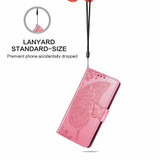 For 13, 13 Pro Case, Butterfly PU Leather Wallet Cover, Lanyard & Stand, Pink | iCoverLover.com.au