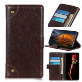 For iPhone 13 Pro Case Copper Buckle Folio PU Leather Cover Wallet, Coffee | PU Leather Cases | iCoverLover.com.au