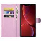 For iPhone 13/13 mini Case, Lychee Wallet Folio Cover, Kickstand, Pink | PU Leather Cases | iCoverLover.com.au