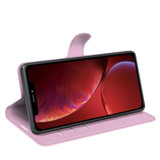 For iPhone 13/13 mini Case, Lychee Wallet Folio Cover, Kickstand, Pink | PU Leather Cases | iCoverLover.com.au