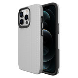 For iPhone 13 Pro Max Case Armour Shockproof Strong Light Slim Cover Silver