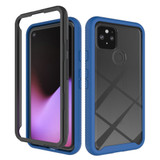 For Google Pixel 5 Case, Protective Clear-Back Cover in Royal Blue | iCoverLover Australia