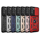 For Samsung Galaxy S21 FE Case, Shockproof Cover, Ring Holder, Camera Cover | iCoverLover Australia